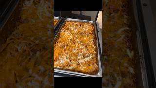 BAKED SPAGHETTI W GARLIC BUTTER DOUGH amp CAESAR SALAD [upl. by Erhart121]