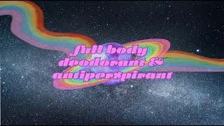 ⛦ full body deodorant amp antiperspirant DETAILED INTENSE amp IMMEDIATE LISTEN 1X MAX ⛦ [upl. by Ilyak749]