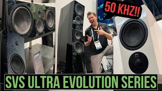 NEW SVS Ultra Evolution Series Makes Its Debut At CES 2024  FULL Walkthrough [upl. by Enytsuj]