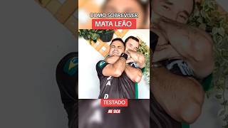 Como escapar defesa contra Mata Leão kravmaga defesapessoal jiujitsu shorts [upl. by Pantia]