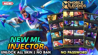 LATEST ML INJECTOR NO BAN 2024  UNLOCK ALL SKIN ML  NBS REBORN  NEW PATCH [upl. by Araminta848]