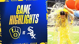 White Sox vs Brewers Game Highlights 53124  MLB Highlights [upl. by Magnuson429]