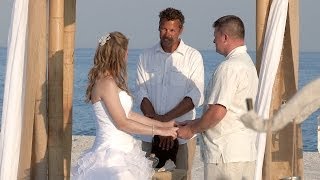 Gulf Shores Wedding by Paradise Beach Weddings [upl. by Ihsoyim]