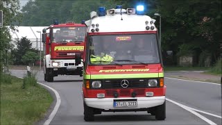 40 Nordlichtübung 2016 in Mettingen Feuerwehr Kreis Steinfurt [upl. by Ramona]