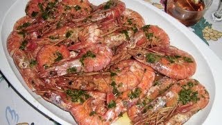 Como hacer gambas al horno [upl. by Maida]