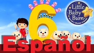 El número 6  Canciones infantiles  LittleBabyBum [upl. by Odnolor]