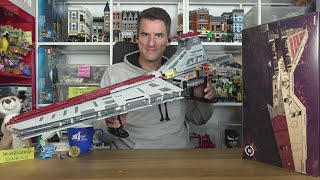 650€ UCS Lego Venator  LiveBauen mit dem Helden  Die Hälfte steht wir bauen das DIng fertig [upl. by Ahsirtap]