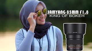 Lensa Samyang 85mm f14 Hasil Foto amp Video dengan Kamera fujifilm xt10 amp Nikon d7100 [upl. by Dranal]