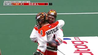 Tehoka Nanticoke scores 3 crazy goals to help Bandits advance to the Finals [upl. by Williams]