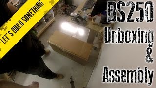 Unboxing amp assembly the RECORD POWER BS250 bandsaw [upl. by Aslehc]