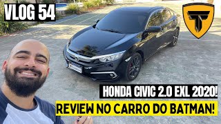 Review Honda Civic 20 EXL 2020 Todos os detalhes do Civic G10🚀 [upl. by Norak]