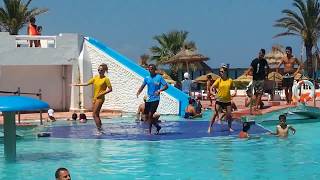 Hotel Helya Beach amp Spa Animation 2018 Monastir Tunis [upl. by Hnil]