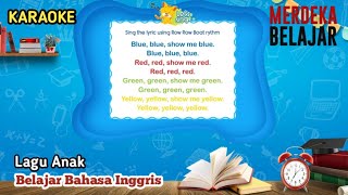 ⭕ KARAOKE  LAGU BAHASA INGGRIS  KURIKULUM MERDEKA  KELAS 1 SD [upl. by Berkow284]