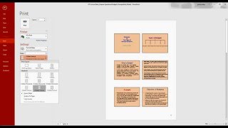 How to print multiple PowerPoint Slides in one page [upl. by Jaquith]