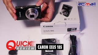 Quick Review  Canon IXUS 185 [upl. by Stanzel854]