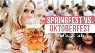 Springfest vs Oktoberfest [upl. by Nilkoorb]