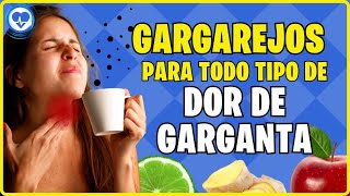 💙Gargarejo para garganta Receitas caseiras para 5 problemas [upl. by Sherburne]