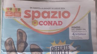 Parte 3 RECENSIONE PRODOTTI SPAZIO CONAD in OFFERTA VOLANTINO 218 LUGLIO 2024 LIVE conadvolantino [upl. by Oicnerolf]