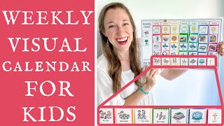 Calendar Activity For Kindergarten  Days In A Week  DIY Calendar  Nursery Rhymes amp Kids Songs [upl. by Alomeda]