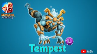 How To Breed Tempest  Monster Legends [upl. by Leyes]