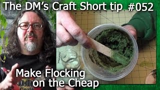 Make Your Own Game Terrain Flocking The DMs Craft Short Tip 52 [upl. by Severson818]