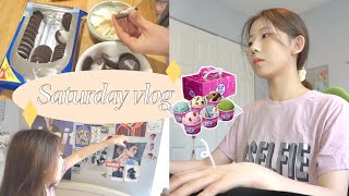 A day in my life VLOG • packing my stuff birthday gift diy oreo icebox Ft Sodagift [upl. by Aduh]