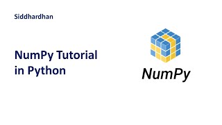 31 Complete Numpy Tutorial in Python  Numpy Arrays [upl. by Nivri887]