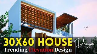 Design Your Front Elevation With Trending Elements  Front Elevation Design For Double Floor home [upl. by Nylsej]