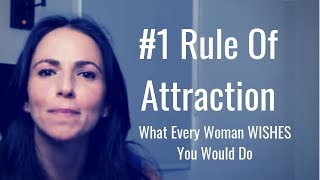 1 Rule For Attracting Women Is This Approach amp quotState Intentquot CORRECTLY [upl. by Hareema958]