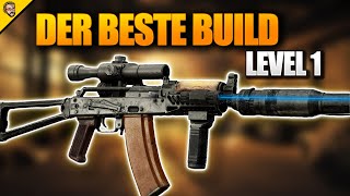 Der Beste Tarkov Waffen Build mit Level 1 im Early Wipe  Escape From Tarkov [upl. by Hendel297]