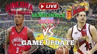 GINEBRA VS SAN MIGUEL GAME 3 UPDATE  PBAUPDATE  PBAFINALS  PBALIVE [upl. by Reece417]