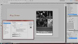 Tutoriel pour Maf Tuto Réaliser une carte de Voeux sous Photoshop [upl. by Boynton713]