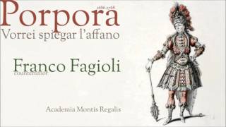 Porpora  Vorrei spiegar l affanno  Franco Fagioli  countertenor [upl. by Vikki]