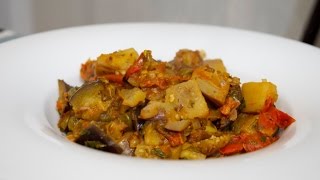 Receta de caponata  A Los Fogones [upl. by Okoyk954]