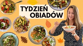 TYDZIEŃ OBIADÓW 🍝 🥦 7 dni pysznych i zdrowych przepisów na obiady [upl. by Occer]