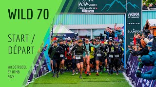 🟩 Wild 70 – DépartStart  Wildstrubel by UTMB 2024 🇨🇭 [upl. by Dwain978]