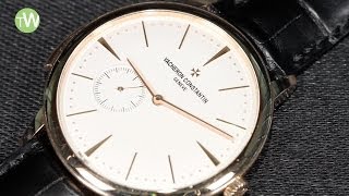 Vacheron Constantin Patrimony Contemporaine Minute Repeater [upl. by Neron]