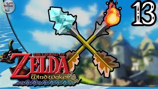 The Legend of Zelda The Wind Waker en Español  Ep 13  UNA FLECHA DE HIELO Y FUEGO [upl. by Ruscher]