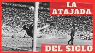 ⚽️ Pelé no pudo con este portero ❗️❗️ 🥅 😱 Gordon Banks el hombre que detuvo el tiro del siglo❗️❗️ [upl. by Randolph]