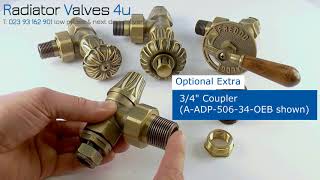 Radiator Adaptors  RadiatorValves4u [upl. by Ammamaria]