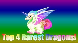 Dragonvale  Top 4 Rarest Dragon of 2019 [upl. by Trinl424]