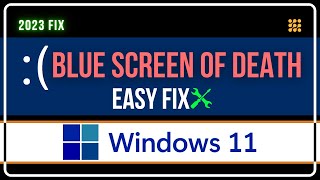 How To FIX Blue Screen Of Death Windows 11  Blue Screen Error Fix  Blue Screen of Death  BSOD [upl. by Leonid]