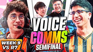 ESTRAL VS R7  VOICECOMMS  SEMIFINAL LLA [upl. by Drape]