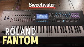 Roland Fantom Workstation Demo — Daniel Fisher [upl. by Adnaloj]