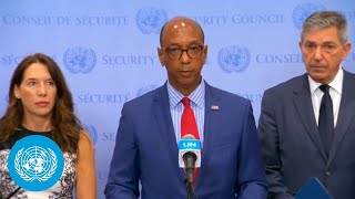 US amp Members of Security Council on Myanmar  Media Stakeout  United Nations [upl. by Francisca]