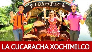 Pica Pica – La Cucaracha con Mariachis en Xochimilco México [upl. by Bluma]