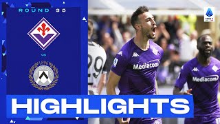 FiorentinaUdinese 20  Viola close in on European spots Goals amp Highlights  Serie A 202223 [upl. by Eeram415]