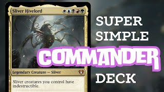 Commander deck for NEW PLAYERS  Sliver Hivelord [upl. by Ahseinar562]