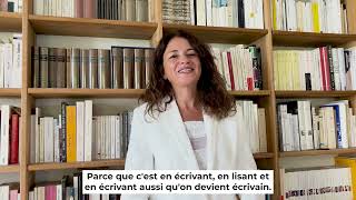 Karine Tuil écrivain en résidence à Sciences Po [upl. by Alywt]