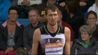 Mens High Jump Diamond League Birmingham Bondarenko vs Barshim [upl. by Cissej827]